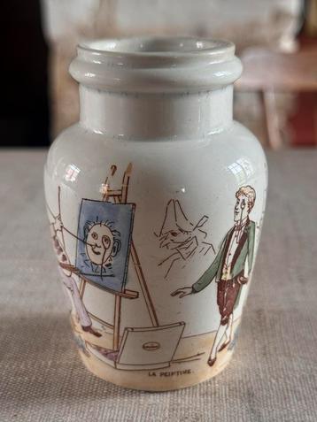 Frans mosterdpotje La Peinture van KG Luneville beschikbaar voor biedingen