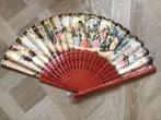 Brocante spaanse waaier,vintage waaier, Ophalen