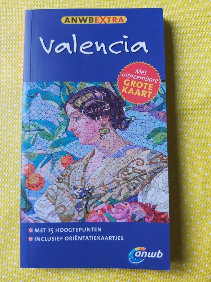 ANWB reisgids - Valencia (+ handige uitneembare kaart), Boeken, Reisgidsen, Gelezen, Reisgids of -boek, Europa, ANWB, Ophalen of Verzenden