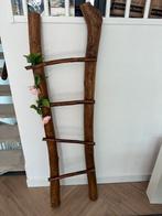 Handgemaakte Ladder van Boomstammen, Huis en Inrichting, Woonaccessoires | Overige, Ophalen, Gebruikt