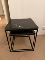 2 marble coffee table, Huis en Inrichting, Tafels | Salontafels, Ophalen, Overige materialen, Rond, 50 tot 100 cm