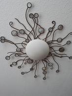 Mooie plafondlamp ingelegd met parelmoer., Huis en Inrichting, Ophalen, Zo goed als nieuw, Metaal