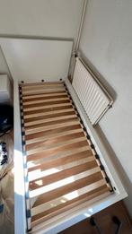 Eenpersoonsbed, Ophalen, 90 cm, Eenpersoons, Wit