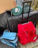 Twee trollies koffer / tas te koop., Sieraden, Tassen en Uiterlijk, Koffers, Ophalen, Overige materialen, Wieltjes, Gebruikt