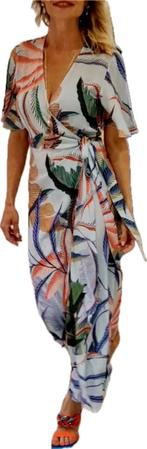 AndCowoman  wikkeljurk M, Kleding | Dames, Jurken, Maat 38/40 (M), Overige kleuren, Verzenden, Nieuw