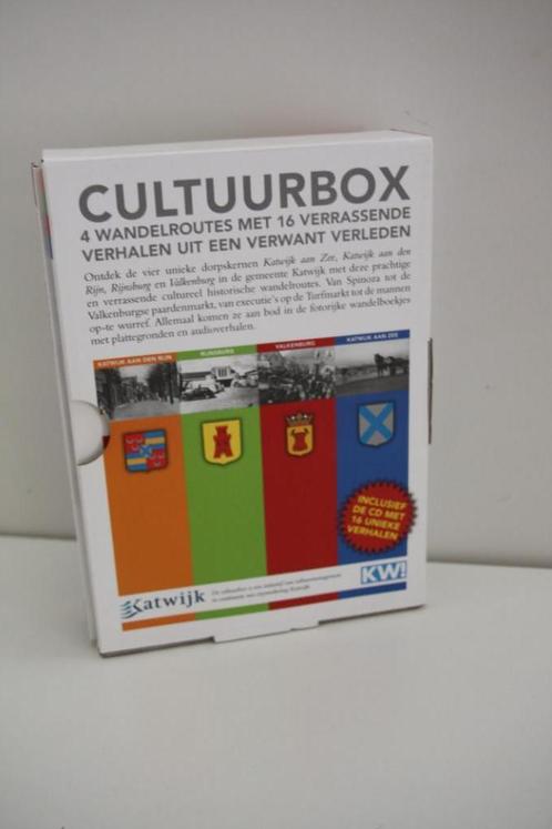 Cultuurbox Ontdek Katwijk aan Zee,Valkenburg en Rijnsburg, Boeken, Geschiedenis | Stad en Regio, Nieuw, 20e eeuw of later, Ophalen of Verzenden