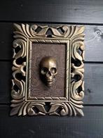 Barok lijst met skull silly art brons en bruin, Ophalen of Verzenden, Nieuw