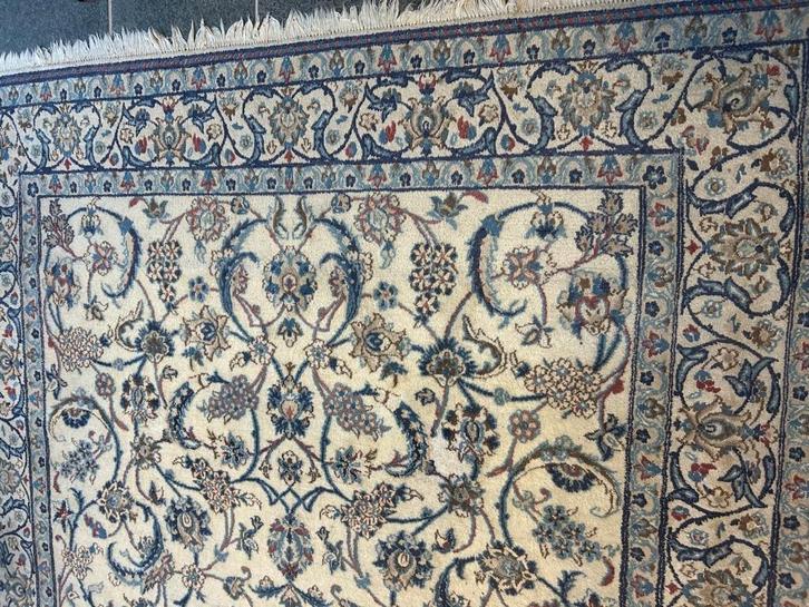 XL vintage vloerkleed perzisch tapijt met franje, Huis en Inrichting, Stoffering | Tapijten en Kleden, Zo goed als nieuw, 100 tot 150 cm