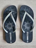teenslippers iPanema - zwart met zilver - maat 40, Slippers, Zwart, Ophalen of Verzenden, Ipanema