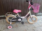 12 inch meisjesfiets, Fietsen en Brommers, Fietsen | Kinderfietsjes, Ophalen, Gebruikt, Minder dan 16 inch, Zijwieltjes