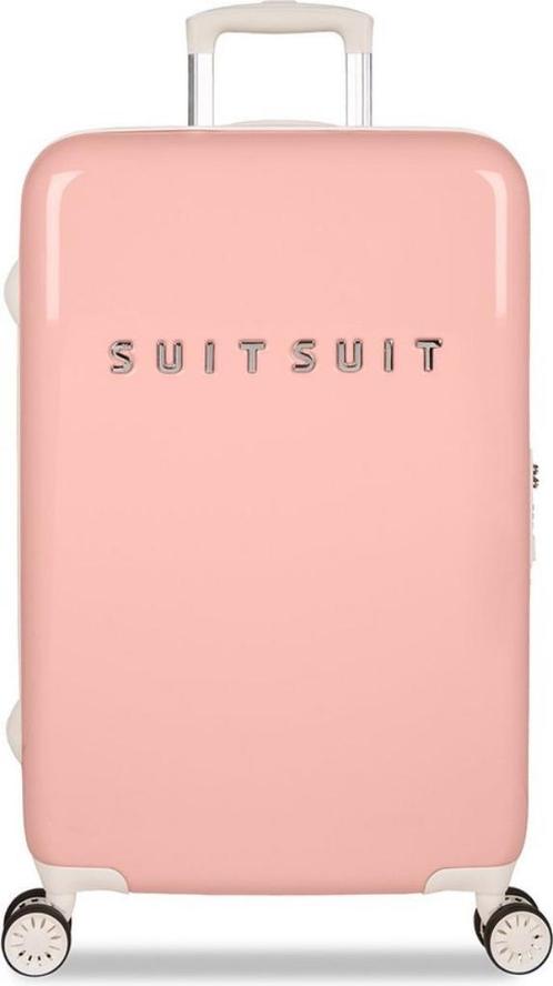 ✅NIEUW✅ SUITSUIT Fabulous Fifties koffer 55 cm Papaya Peach, Sieraden, Tassen en Uiterlijk, Koffers, Nieuw, Hard kunststof, 50 tot 60 cm