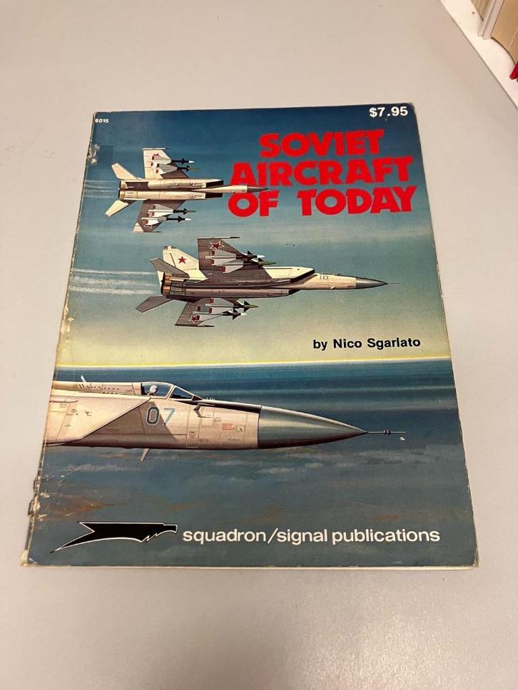 Soviet Aircraft of today Squadron Signal 6015, Boeken, Oorlog en Militair, Gelezen, Luchtmacht, 1945 tot heden, Ophalen of Verzenden