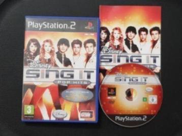 OPRUİMEN | PS2 | Disney Sing IT Pop hits beschikbaar voor biedingen