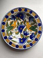 aardewerk schaal, spaans, Huis en Inrichting, Ophalen, Schaal, Rond, Zo goed als nieuw