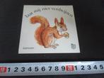 sticker AMRO Bank Eekhoorn Laat mij niet verdwijnen, Verzamelen, Ophalen, Zo goed als nieuw, Bedrijf of Vereniging