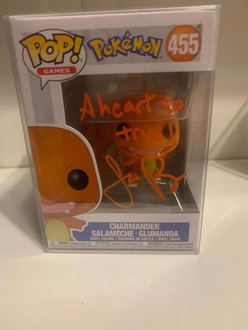 Gesigneerde Charmander Funko Pop #455 beschikbaar voor biedingen