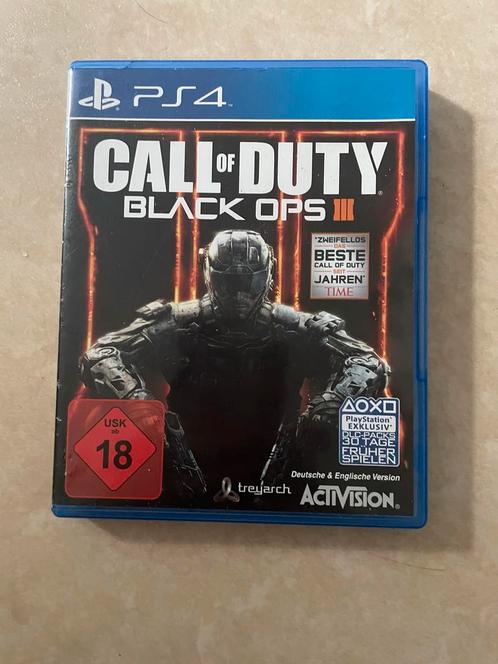 Call of Duty: Black Ops III - PS4, Spelcomputers en Games, Games | Sony PlayStation 4, Gebruikt, Shooter, 1 speler, Vanaf 18 jaar