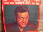 Mario Lanza "You Do Something For Me" LP, Gebruikt, Ophalen of Verzenden, Romantiek, 12 inch