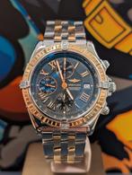 Breitling Crosswind D13355 zwarte wijzerplaat, Ophalen of Verzenden, Zo goed als nieuw, Goud, Breitling