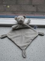 Knuffeldoek beer I love Mum & Dad merk Nicotoy zacht velours, Ophalen of Verzenden, Zo goed als nieuw, Beer