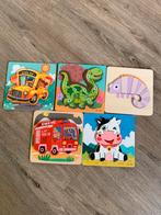 Houten puzzels met meerdere stukjes, Ophalen of Verzenden, Minder dan 10 stukjes, Zo goed als nieuw, 6 maanden tot 2 jaar