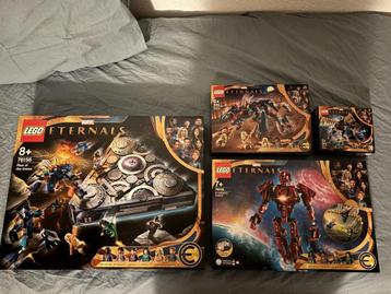 Lego Marvel Eternals (76156, 76154, 76155, 76145) beschikbaar voor biedingen