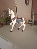 Carrouselpaard - 53cm Hoog Decoratie, Tuin en Terras, Tuinbeelden, Ophalen of Verzenden, Zo goed als nieuw, Kunststof, Dierenbeeld
