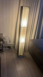Te koop, zwarte pilaar lamp, Huis en Inrichting, Lampen | Vloerlampen, Ophalen, Zo goed als nieuw