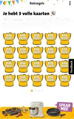 Jumbo cheffen 3 kaarten bakzegels digitaal + 16 bakkaartjes, Verzamelen, Supermarktacties, Jumbo, Ophalen of Verzenden