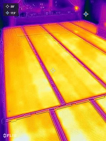 Dunste vloerverwarming op de markt 0,3mm dik– €32/m2 beschikbaar voor biedingen