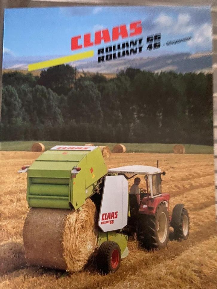 Werktuigfolders, Boeken, Catalogussen en Folders, Zo goed als nieuw, Folder, Ophalen of Verzenden