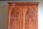 Prachtige grote antieke mahonie houten biedermeier kast., Antiek en Kunst, Antiek | Meubels | Kasten, Verzenden