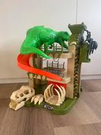 Dino Race Parkeerbaan met Bewegende Dino & Spin Lift, Kinderen en Baby's, Speelgoed | Overig, Ophalen, Gebruikt, Jongen of Meisje