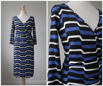 Claudia Strater - jurk / italiaanse kwaliteit blauw / maat S beschikbaar voor biedingen