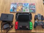 Nintendo switch complete set, Ophalen of Verzenden, Gebruikt, Met 1 controller, Switch Original
