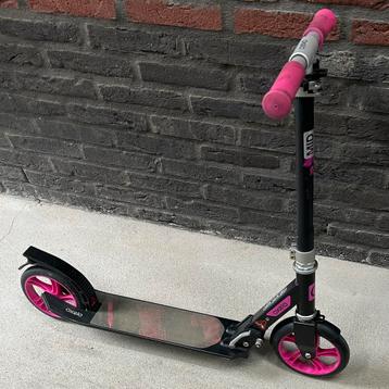 Oxelo Mid 7 opvouwbare step zwart / paars beschikbaar voor biedingen