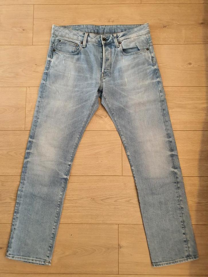 G star straight 3301 Z.G.A.N W33 L32, Kleding | Heren, Spijkerbroeken en Jeans, Zo goed als nieuw, W33 - W34 (confectie 48/50)