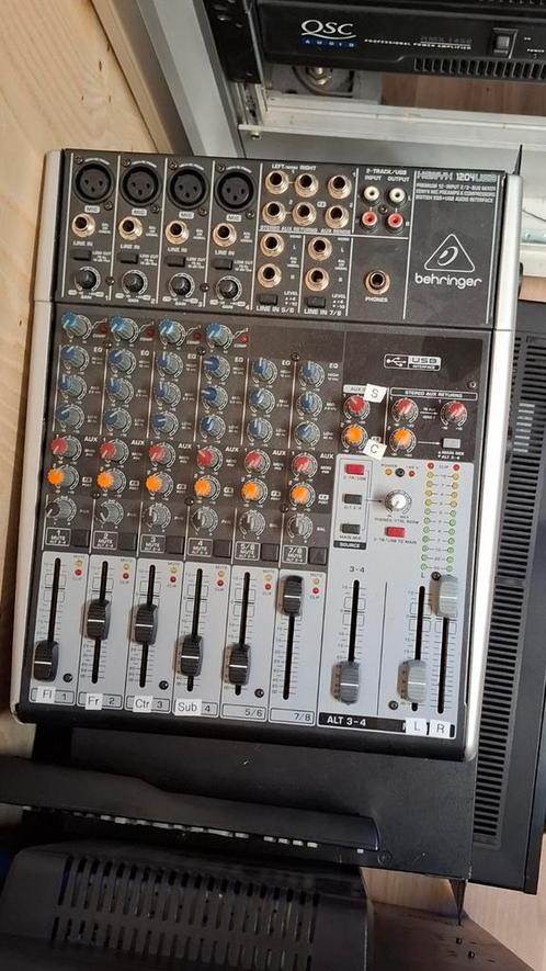 Behringer Xenyx 1204 usb (Bieden via Marktplaats), Muziek en Instrumenten, Mengpanelen, Gebruikt, 5 tot 10 kanalen, Microfooningang