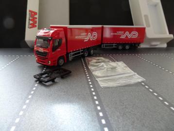 857 awm 75444 iveco norbert dentressangle combi 1:87 truck beschikbaar voor biedingen