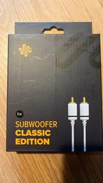 Subwoofer kabel 3m, Ophalen of Verzenden, Zo goed als nieuw, 2 tot 5 meter, Luidsprekerkabel