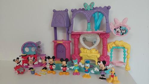 Disney speelset Mickey mouse, Verzamelen, Poppetjes en Figuurtjes, Zo goed als nieuw, Ophalen of Verzenden