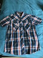 Overhemd geruit korte mouw, Jack en Jones, Kleding | Heren, Overhemden, Ophalen of Verzenden, Zo goed als nieuw, Halswijdte 39/40 (M)