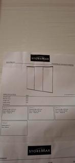 Storemax schuifdeurkast met drie witte panelen, Diversen, Ophalen