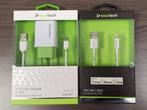 Snellader + Lightning kabel 1 meter wit iPhone iPad, Ophalen of Verzenden, Nieuw, Apple iPhone