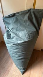 Lebel grijze zitzak, Huis en Inrichting, Zitzakken, Ophalen, Zo goed als nieuw, Grijs