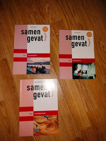 vwo Samengevat -  Geschiedenis , Aardrijkskunde, Wiskunde A  beschikbaar voor biedingen