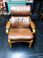 Vintage Deense Relax Stoel - Design Klassieker, Huis en Inrichting, Fauteuils, Ophalen of Verzenden