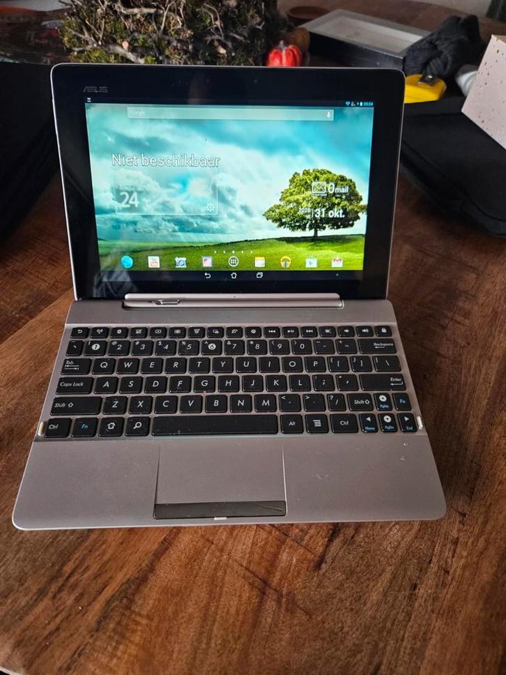 Asus Transformer Pad TF300T - Tablet met Toetsenbord, Computers en Software, Android Tablets, Gebruikt, Wi-Fi, 10 inch, 32 GB