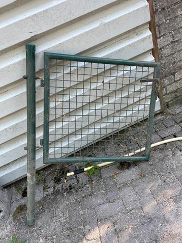 Groen Gecoat Poortje - Zonder Sleutels beschikbaar voor biedingen