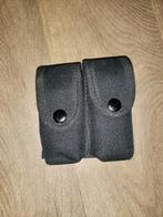Molle Opbouwtas Pouch Double Magazijn Politie DSI Airsoft, Verzamelen, Ophalen of Verzenden, Landmacht, Nederland, Embleem of Badge